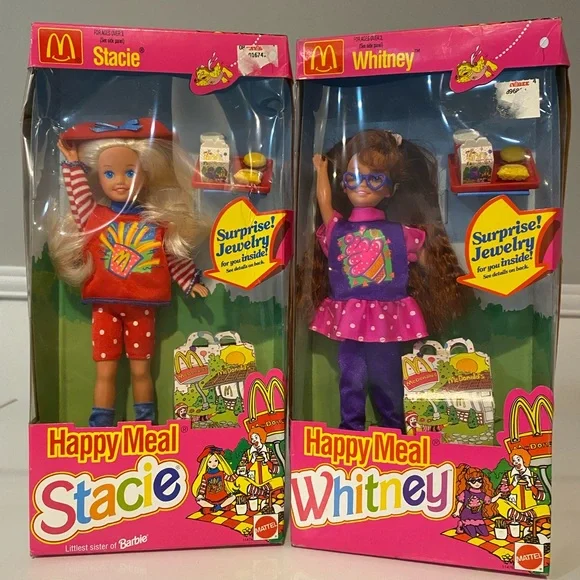 【未開封】バービー人形：Mcdonald's Happy Meal STACIE Barbie McDonalds's Happy Meal Stacie Doll 1993 Mattel 11474